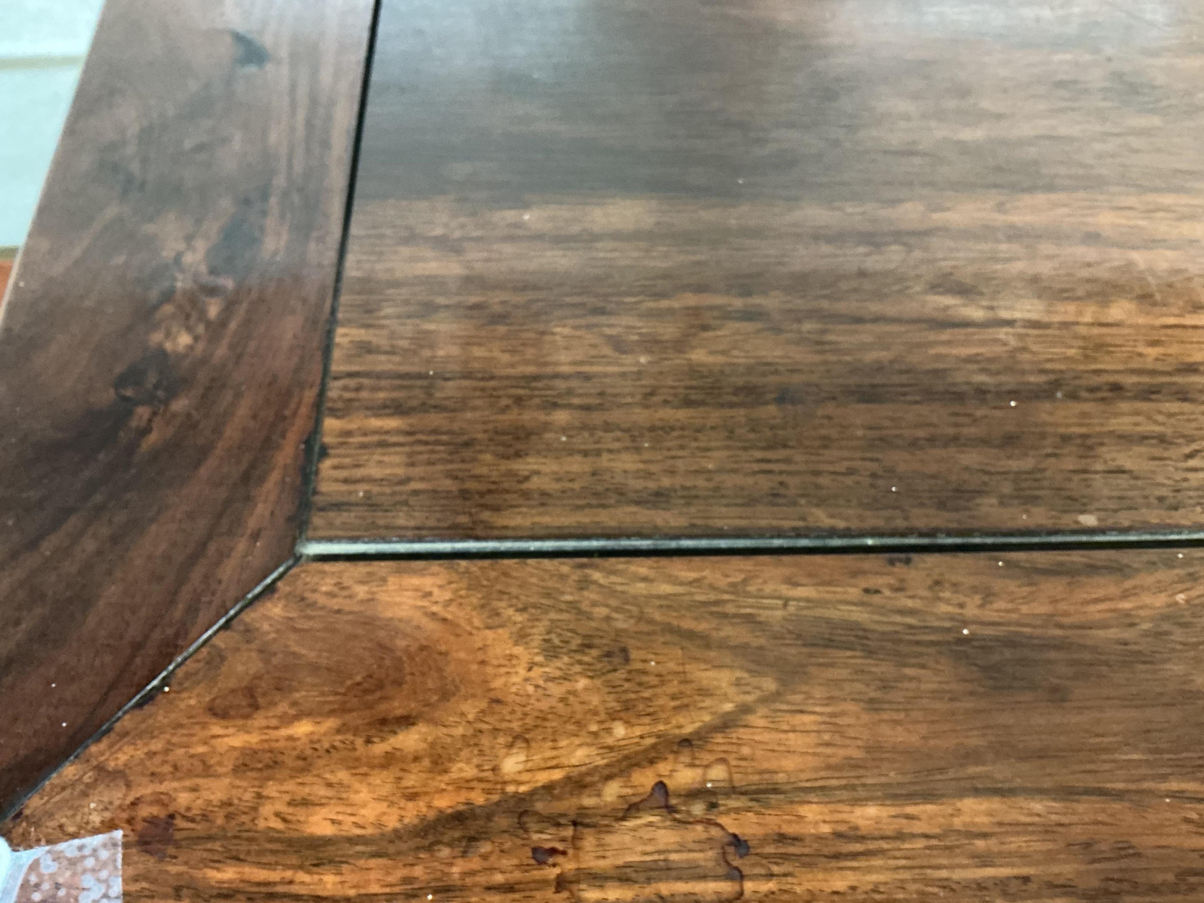 A late 19th century Chinese rectangular hongmu low table, width 96cm, depth 48cm, height 39cm